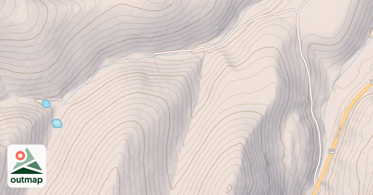 Map of THOMAS CREEK WEIR