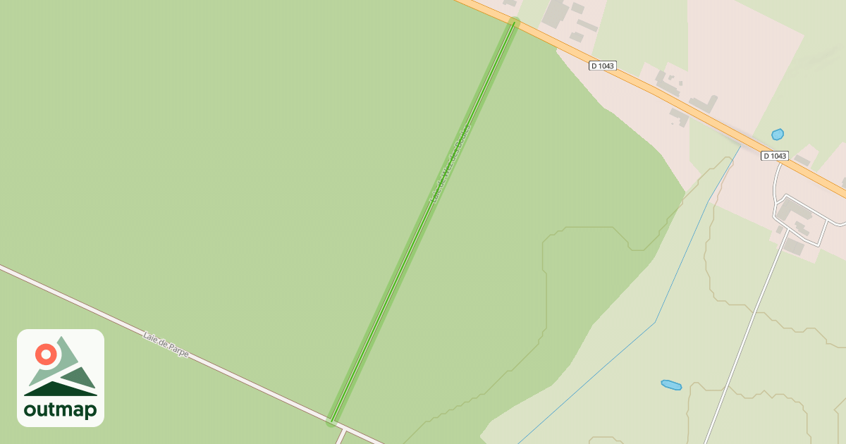 Map of Laie de Wez des Boules