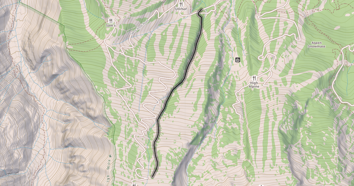 Map preview of Garrett Gulch