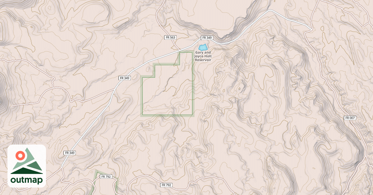 Map of CALF SPRING