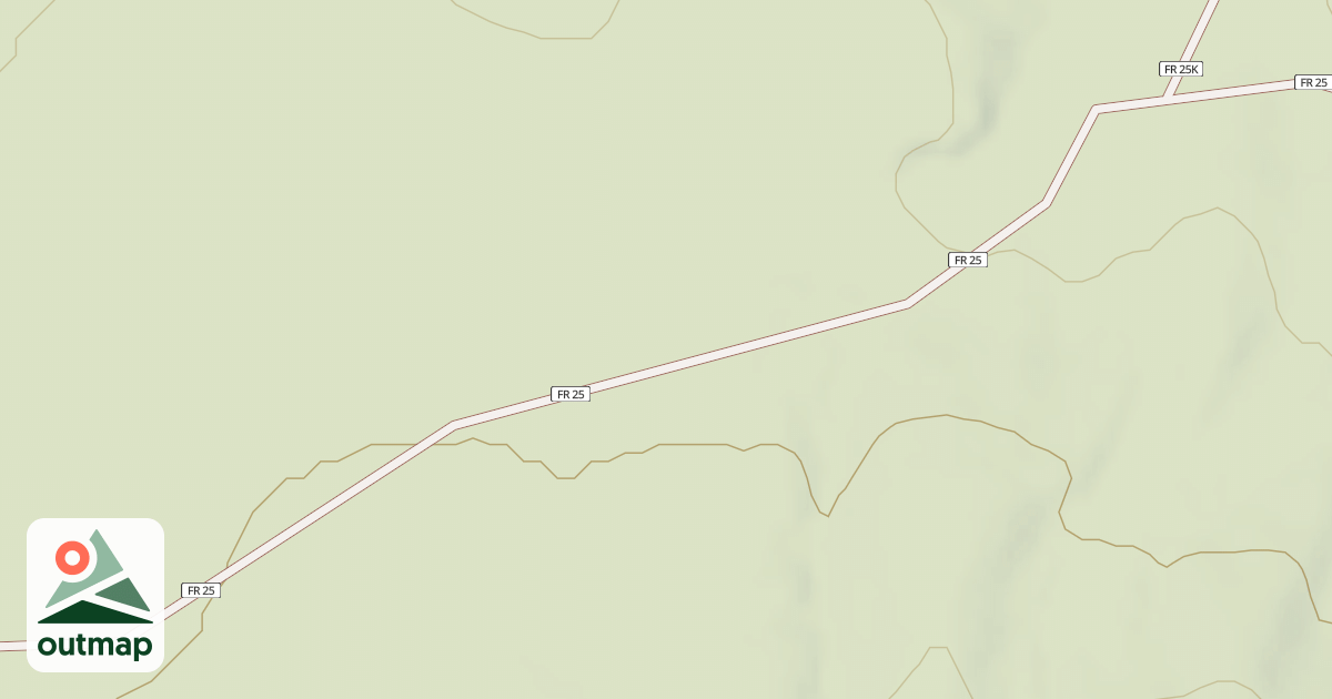 Map of USFS National Forest System Roads {7A27D9B6-0879-4B7A-BA0E-191A5D2F7BC3}