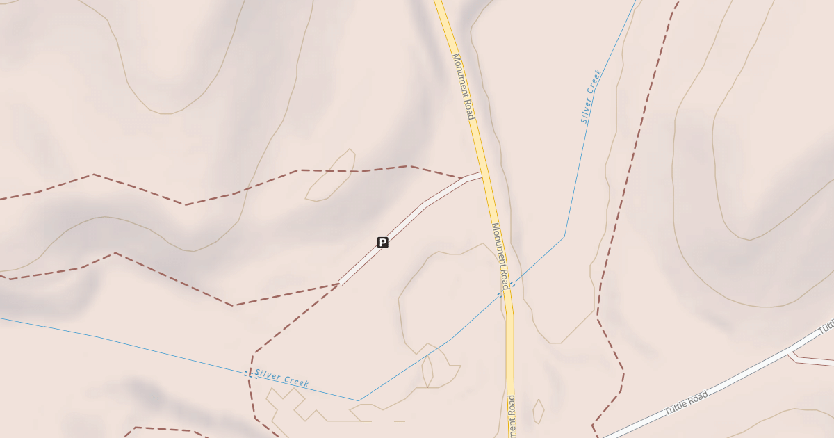 Map preview of CORSAIR CC SKI TRAILHEAD