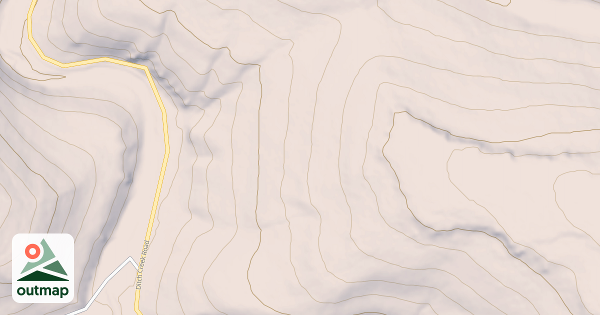 Map of Ditch Creek 17
