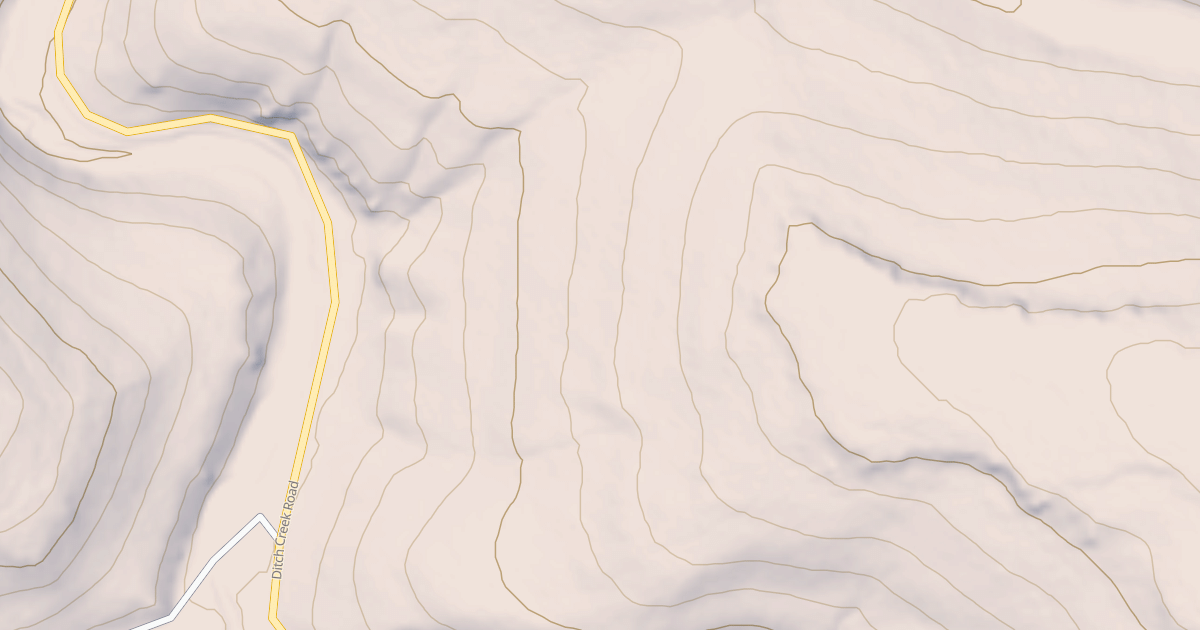 Map preview of Ditch Creek 17