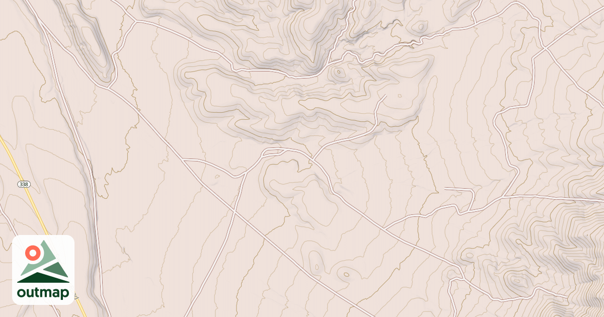 Map of LONG SPUR ROAD A