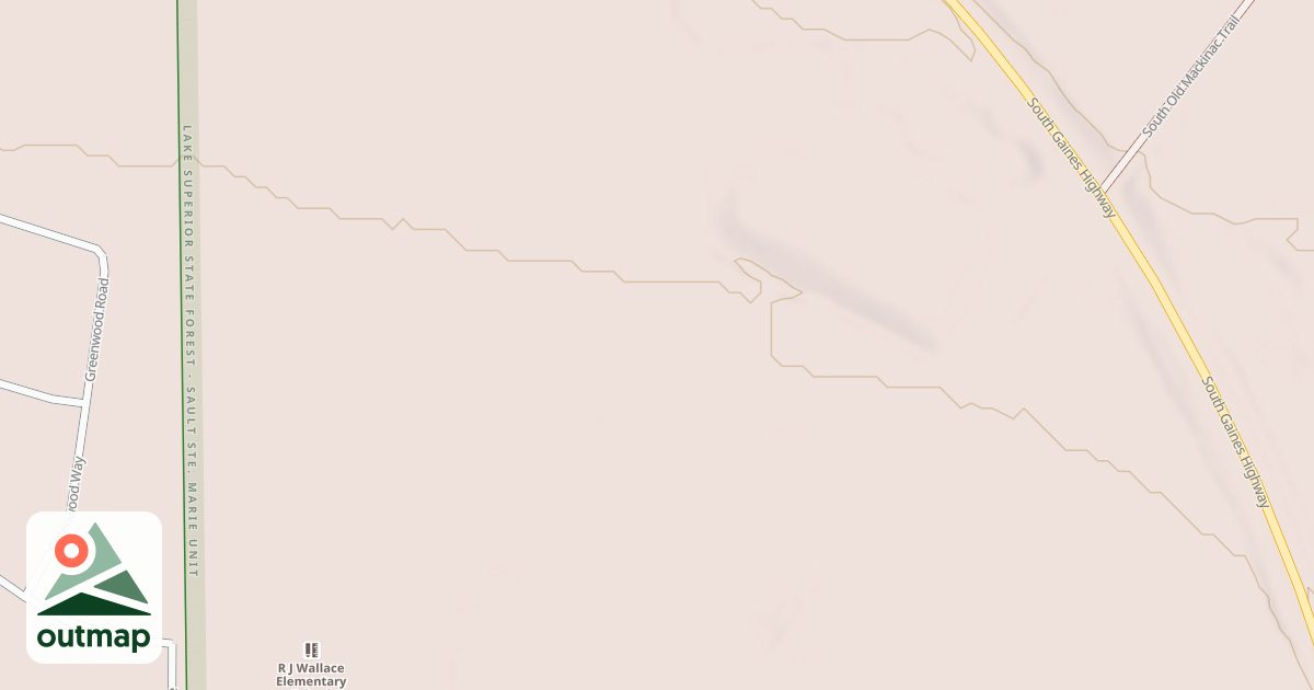 Map of Kinross Motorcycle Trail