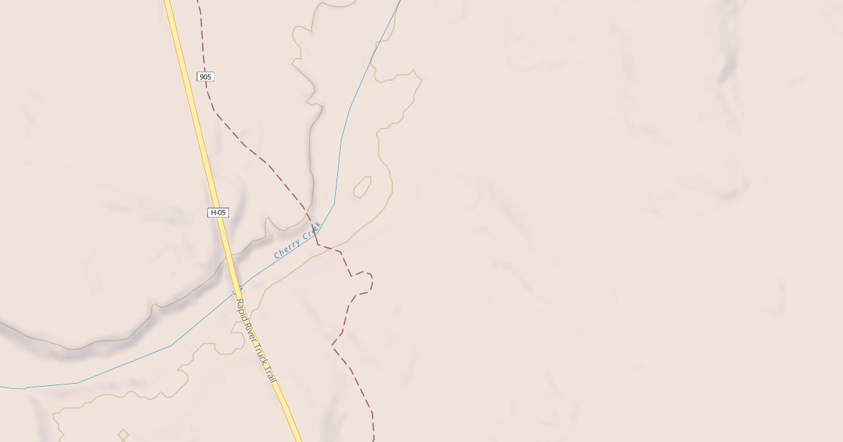 Map preview of RR TRUCK TRAIL SPUR U