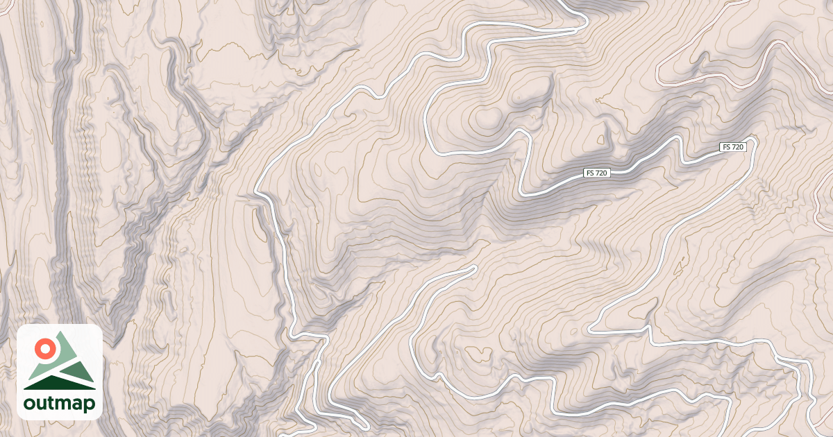 Map of CAMP CREEK