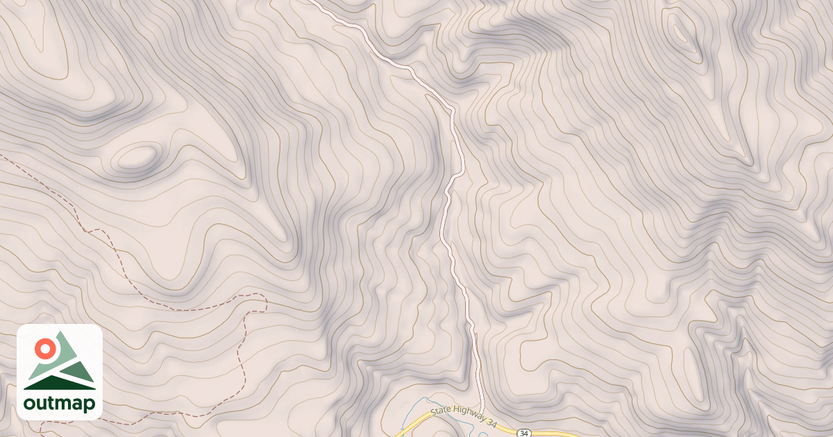 Map of BEAR CREEK