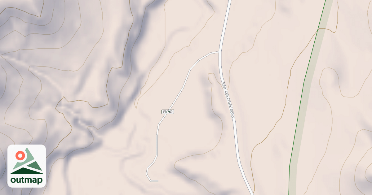 Map of USFS National Forest System Roads {F84EE8A6-3B79-411C-A68D-752744846719}