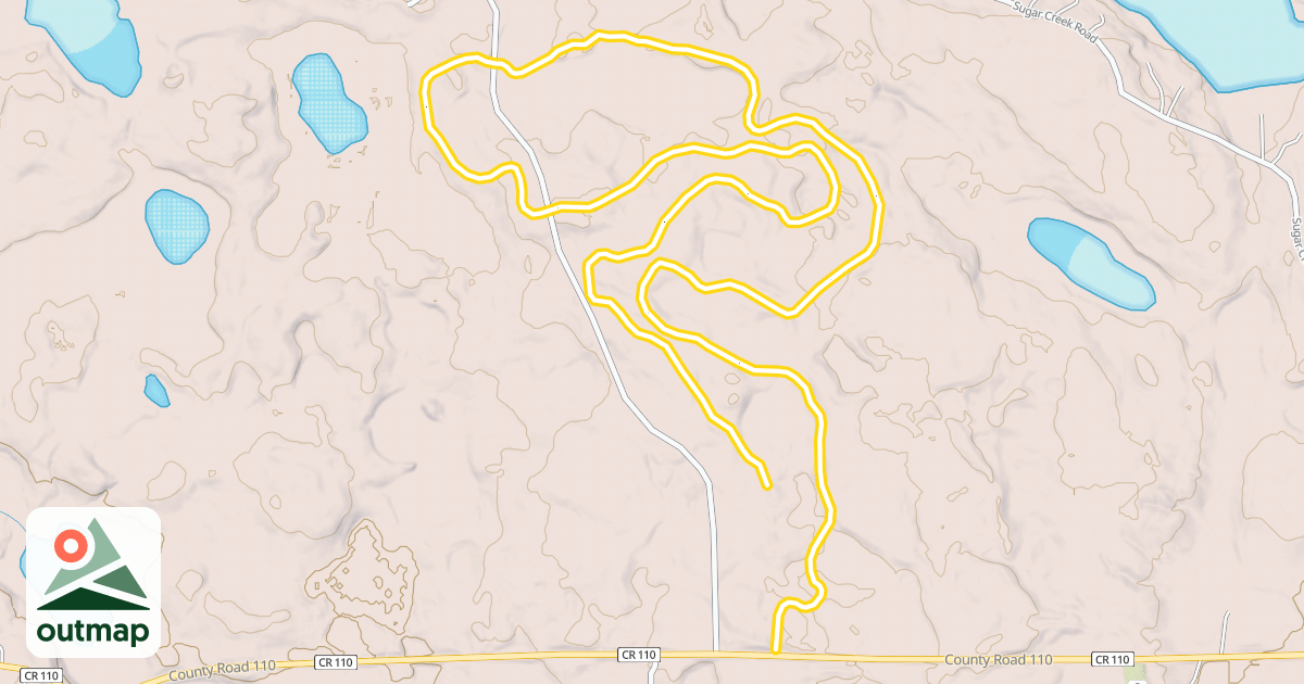 Map of Roy's Run