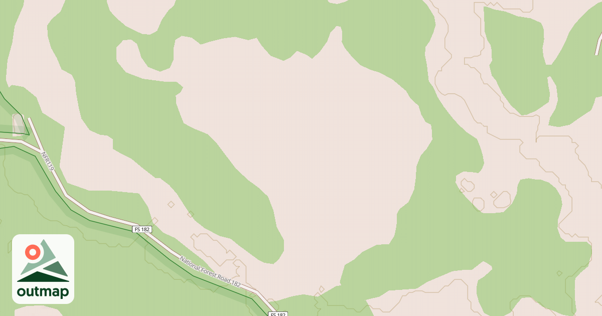 Map of USFS Motor Vehicle Use Map Roads {7D6AB8AA-3073-4627-A9B6-FEA4D51AB755}