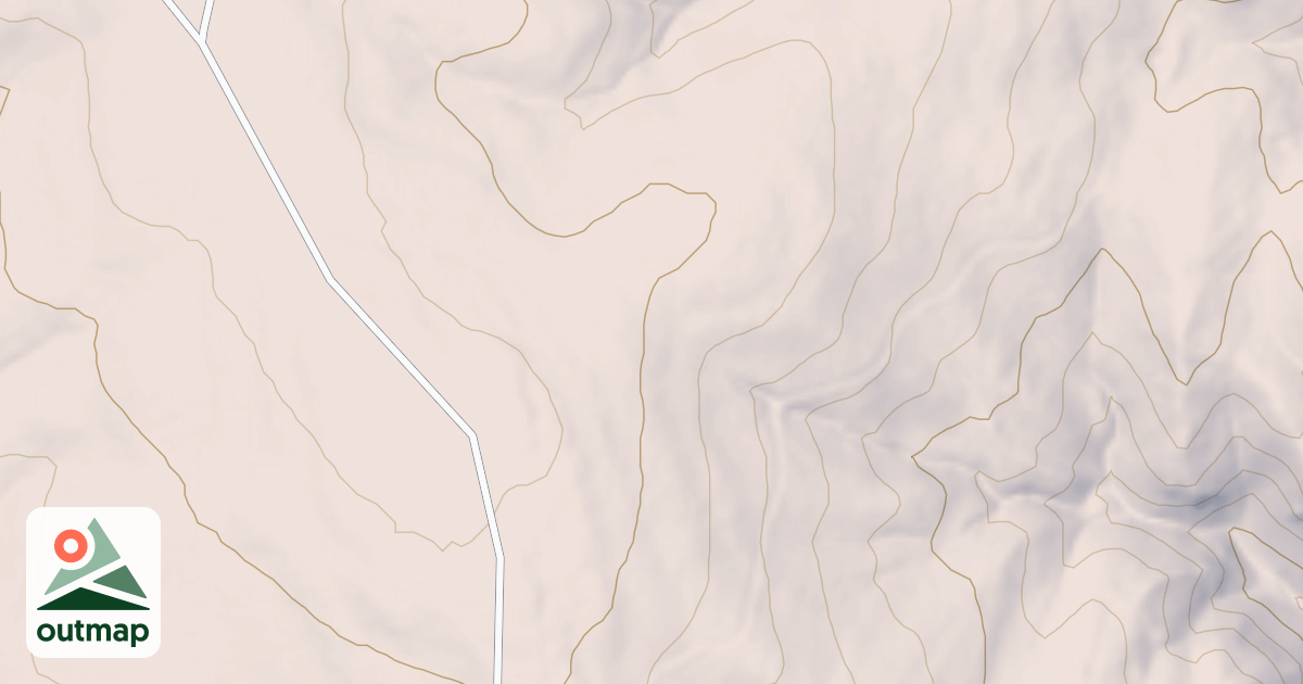 Map of FANNY PEAK BR 1B