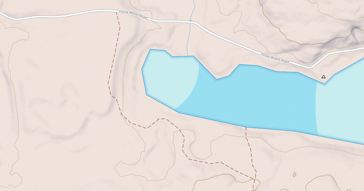 Map preview of Little Square Pond Trail