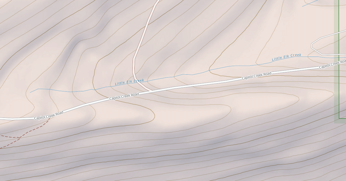 Map preview of CAPITOL CREEK