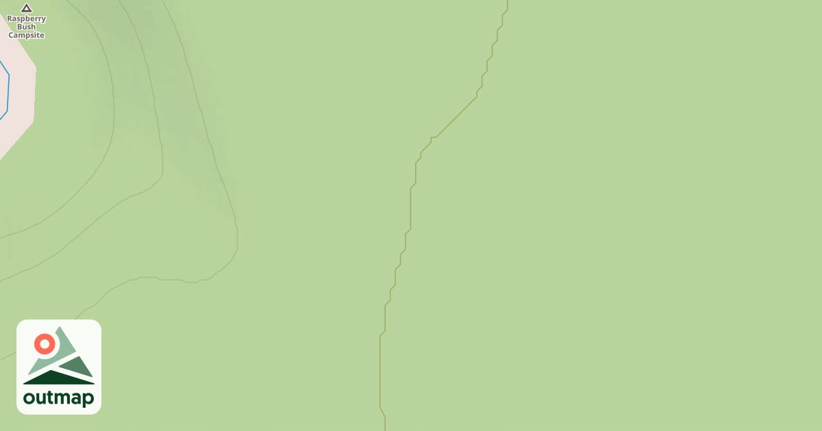 Map of Haggard Creek Spur Trail