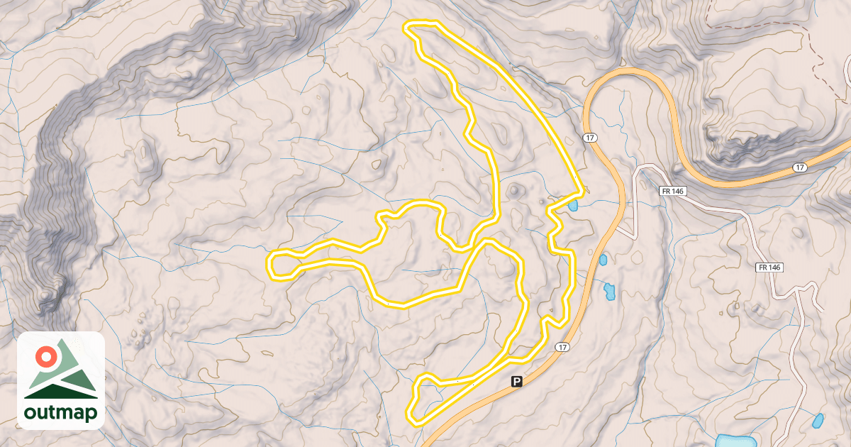 Map of Chama Chile