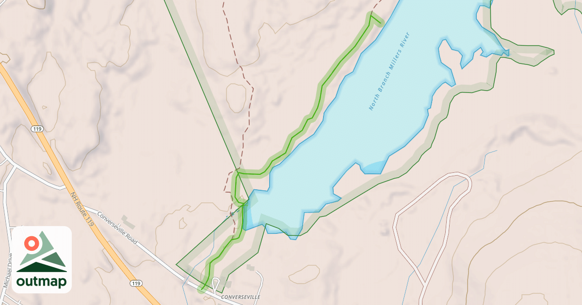 Map of Converse Path