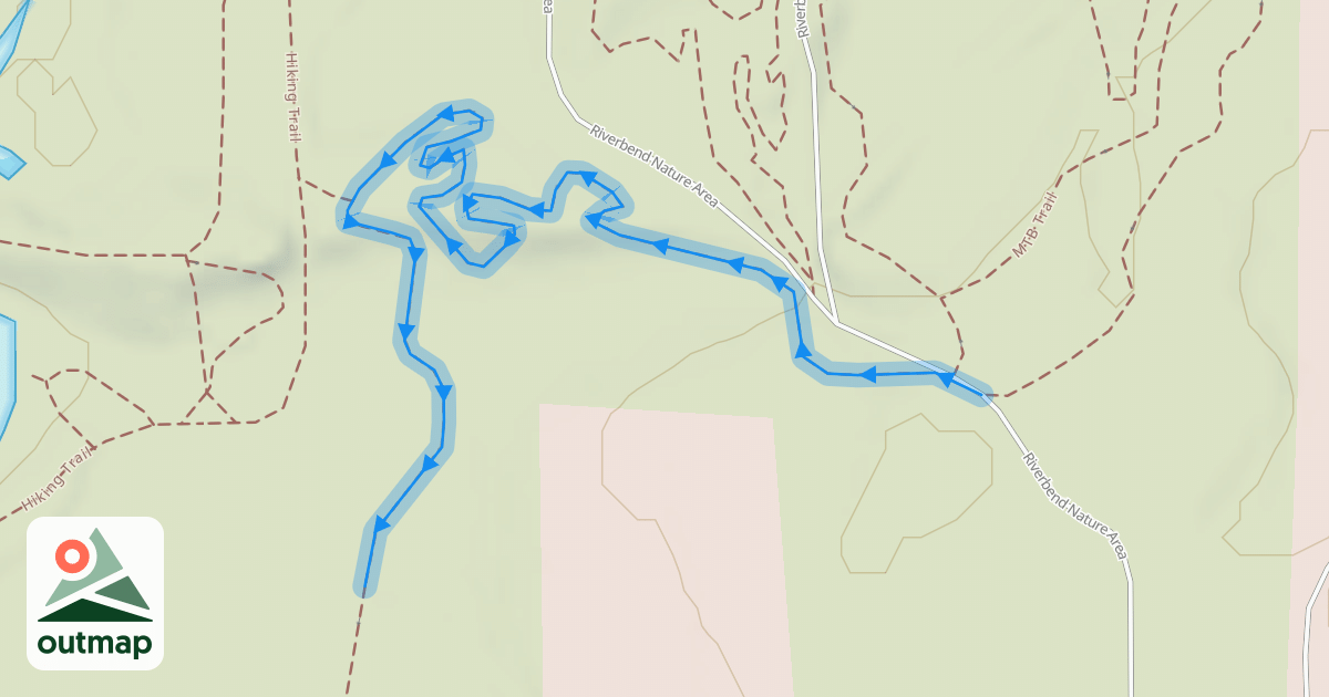 Map of MTB Trail