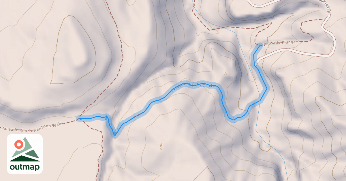 Map of Palisade Rim Connector