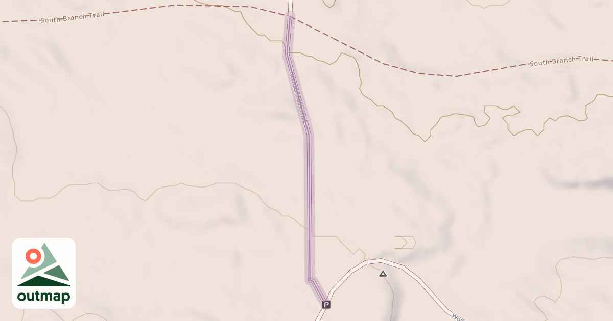 Map of Remsen Falls Trail