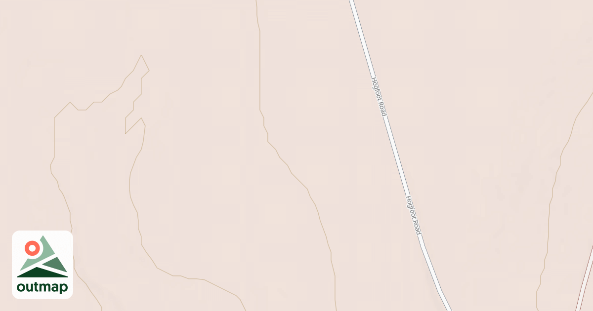 Map of SCRUB OAK