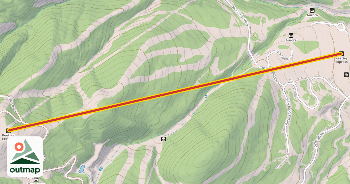 Map of Keetley Express