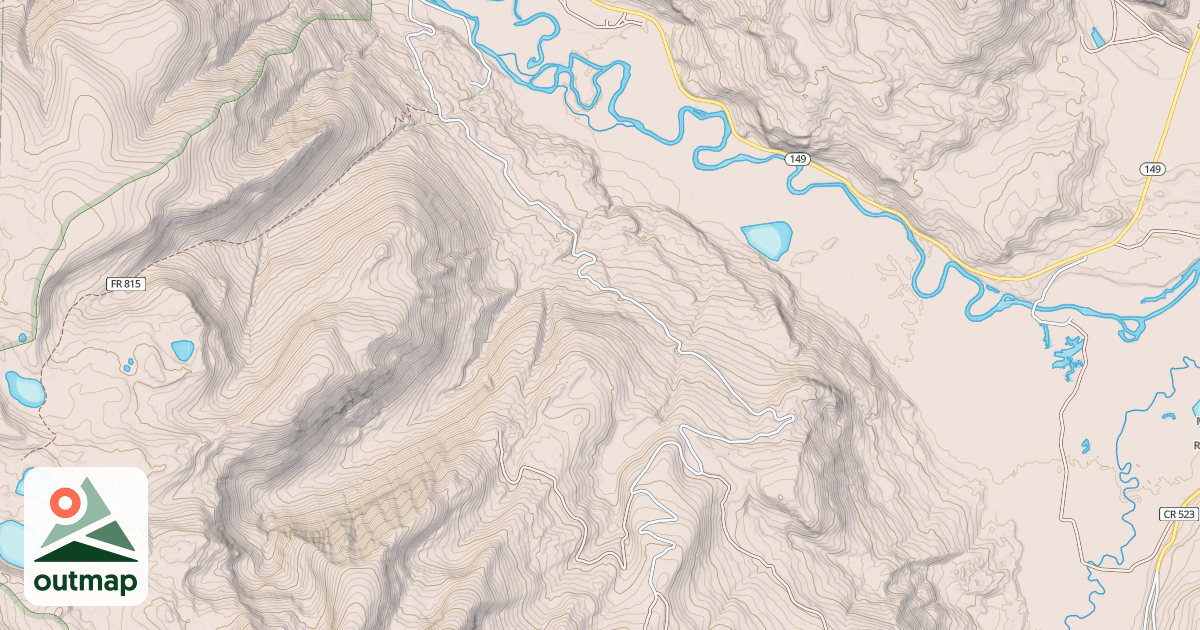 Map of FERN CR