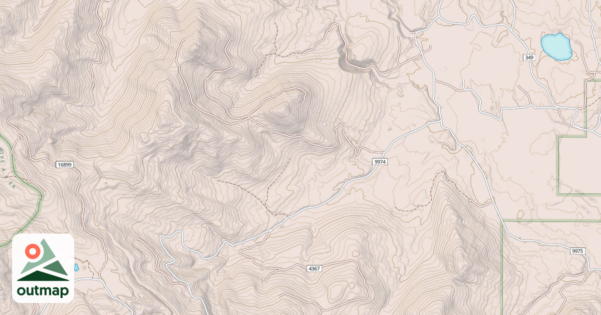 Map of BEAVER - FINLEY CREEK