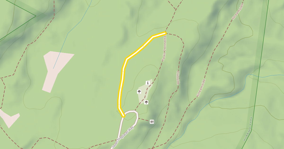 Map preview of Shire Connector