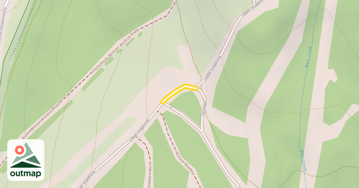 Map of Lower Powerline