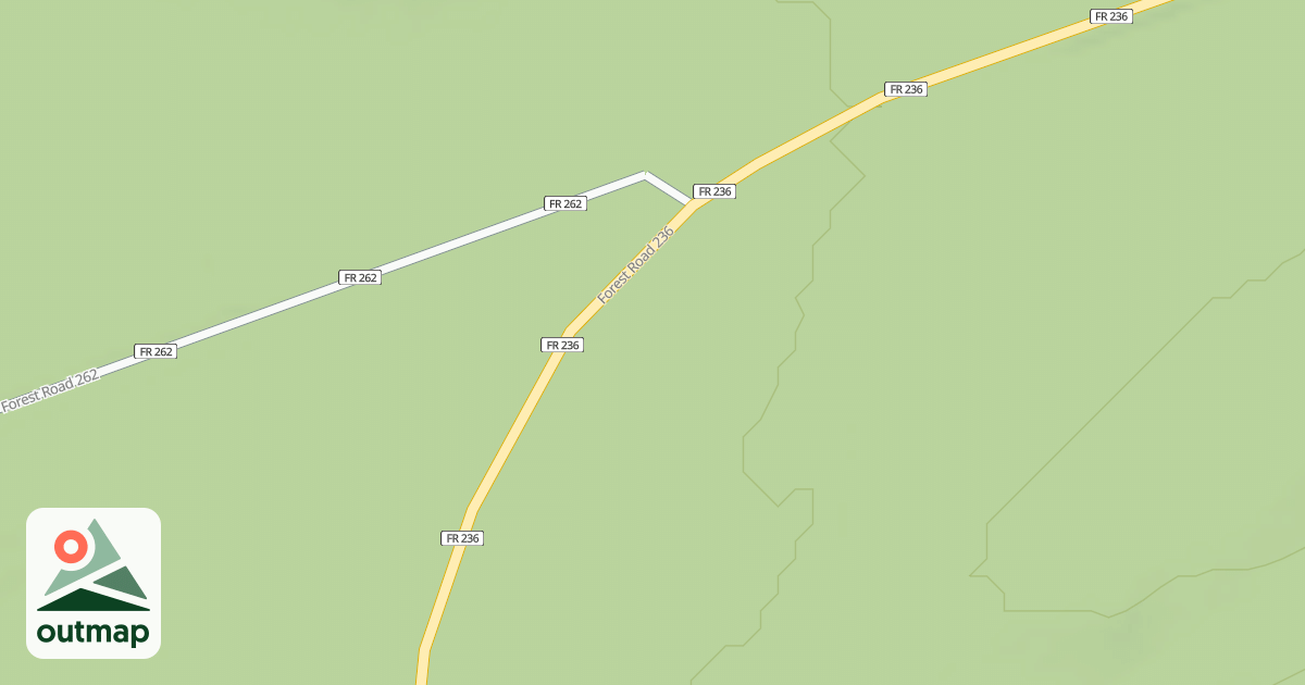 Map of FR 236M