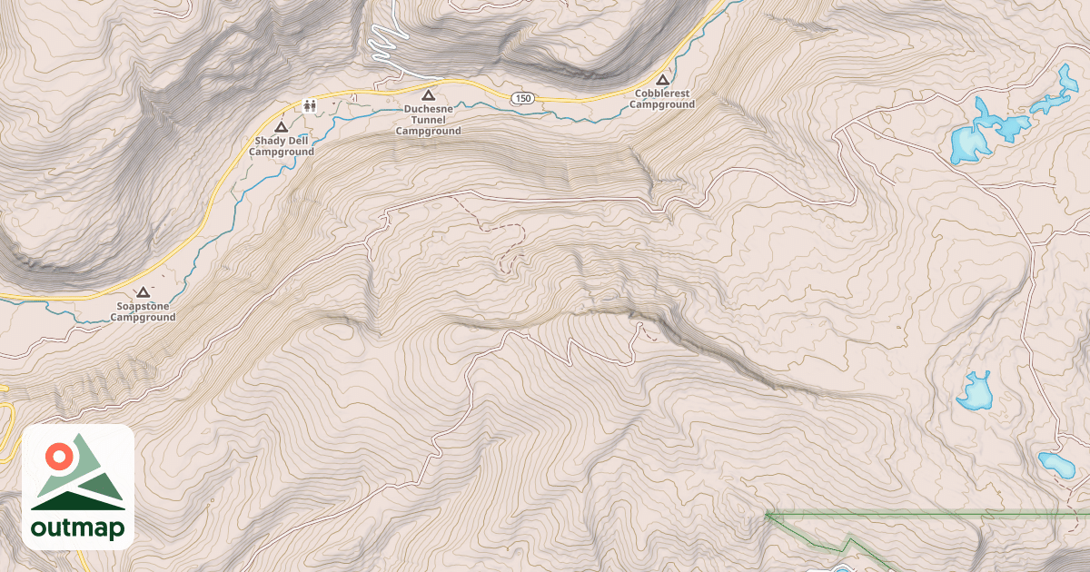 Map of IRON MINE
