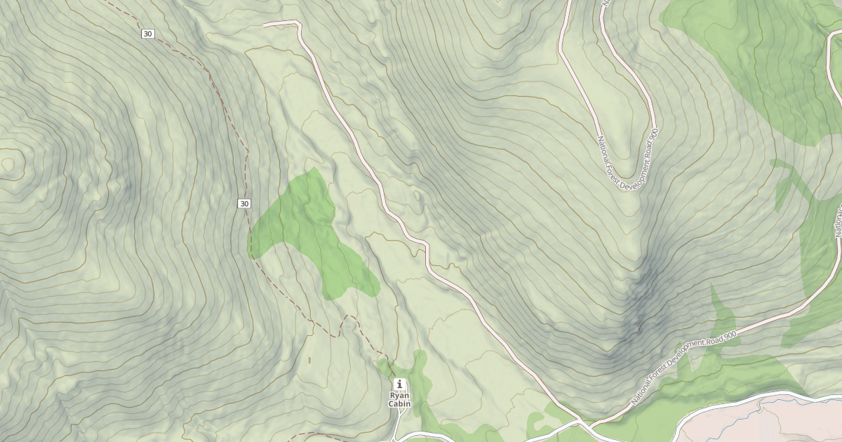 Map preview of USFS Motor Vehicle Use Map Roads {5BD2EACD-B130-4D83-A88E-75569EF23EA3}