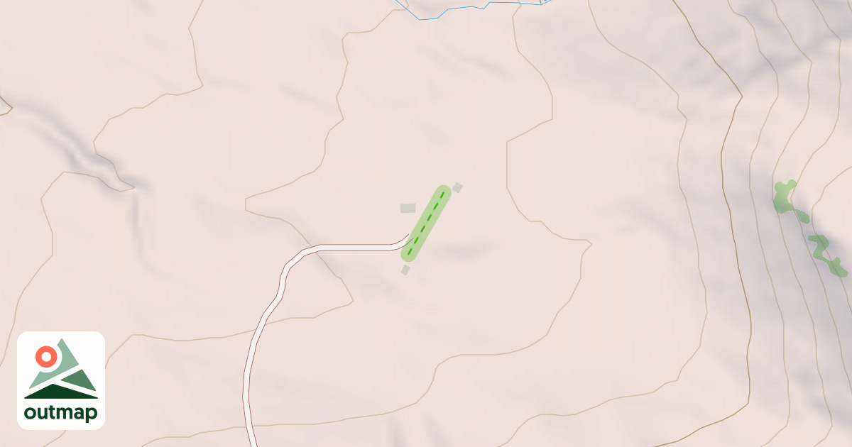 Map of (abandonné) piste