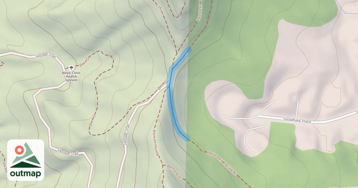 Map of Calvary