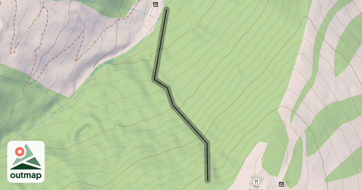 Map of Devils Crotch