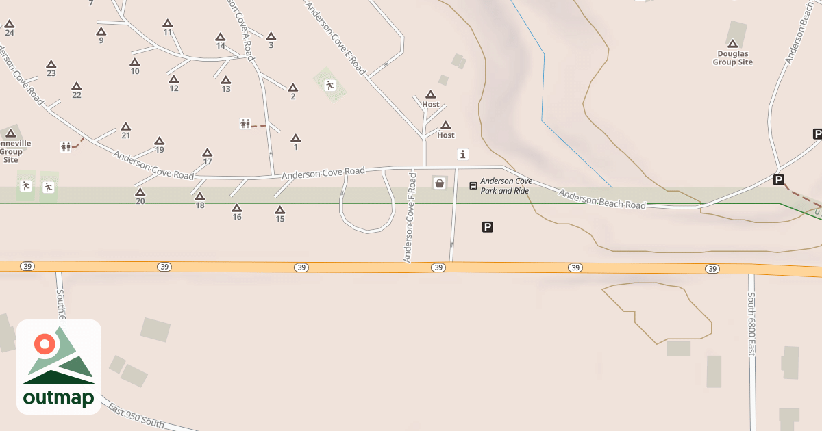 Map of ANDERSON COVE F