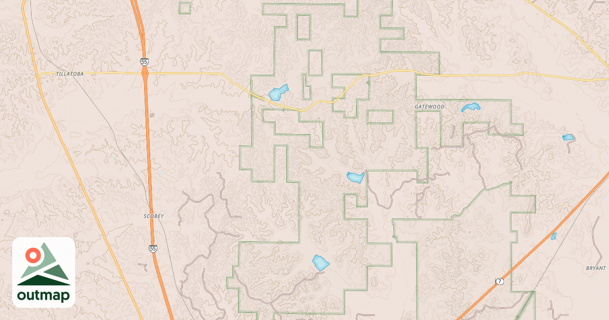 Map of USFS Motor Vehicle Use Map Roads {B44F421A-CB66-43B0-BD7A-59A2772EA23D}