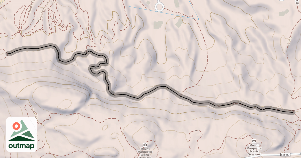 Map of Split Tree