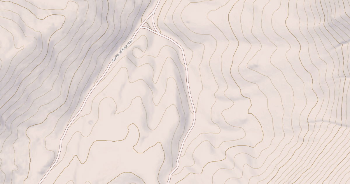 Map preview of MILL HOLLOW SPUR
