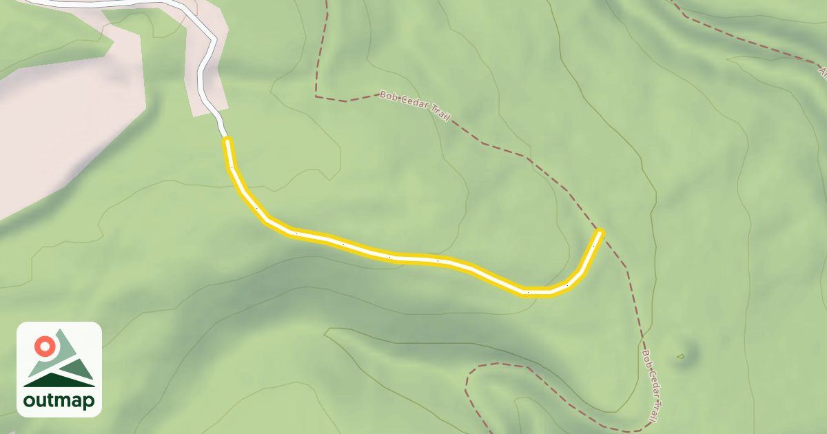 Map of Cedar Loop