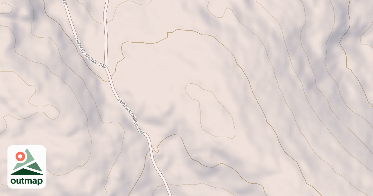 Map of Hitchcock Meadow Trail