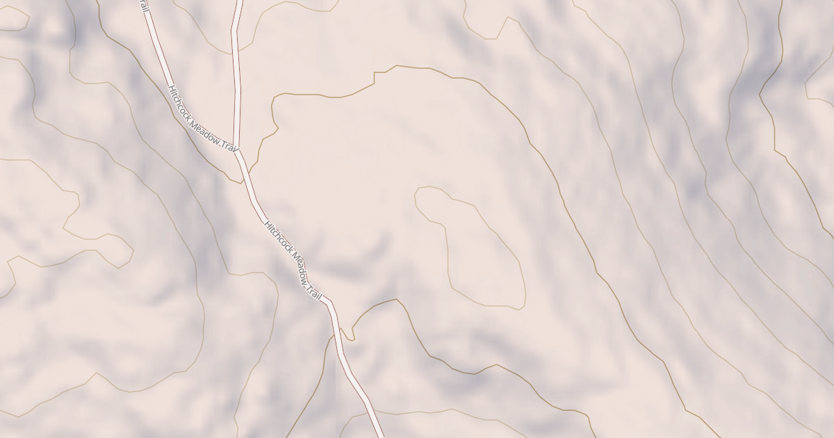 Map preview of Hitchcock Meadow Trail