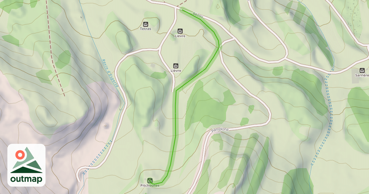 Map of Les Pitchouns