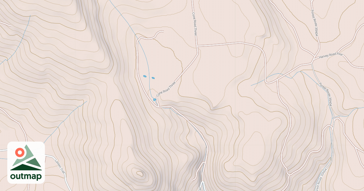 Map of ASPEN FLAT