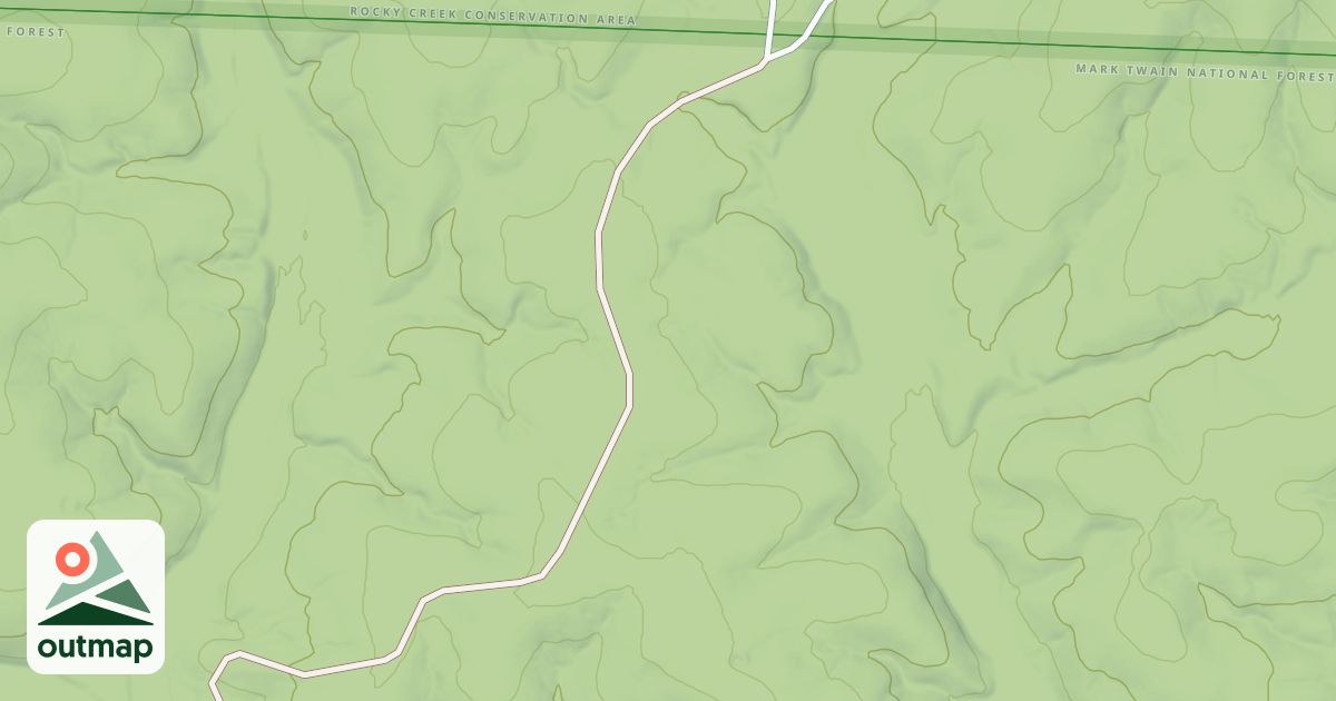 Map of OVERCUP OAK