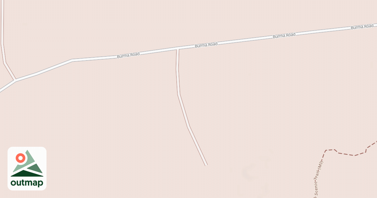 Map of BURMA GRADE SPUR C