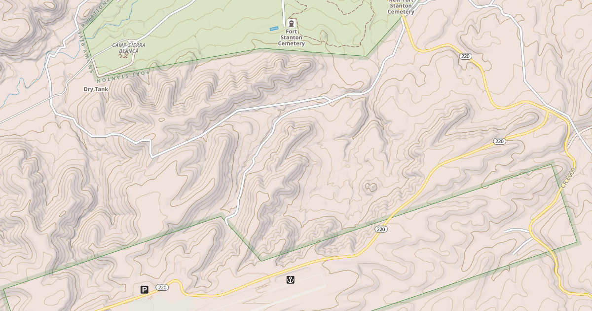 Map preview of Ru 254: West Pasture Dropoff