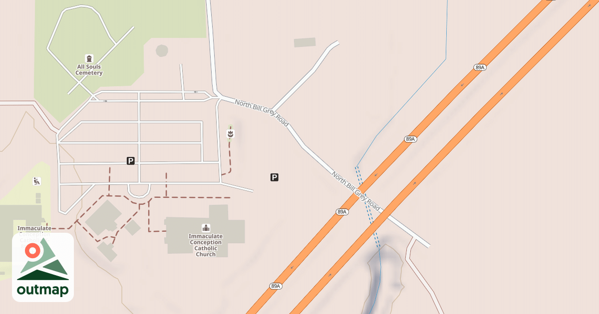 Map of BILL GRAY